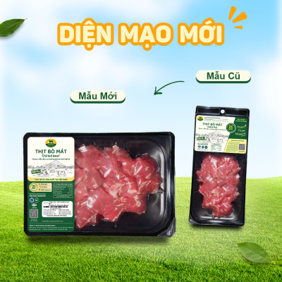 THỊT BÒ PACOW CẮT KHỐI LÚC LẮC 250G