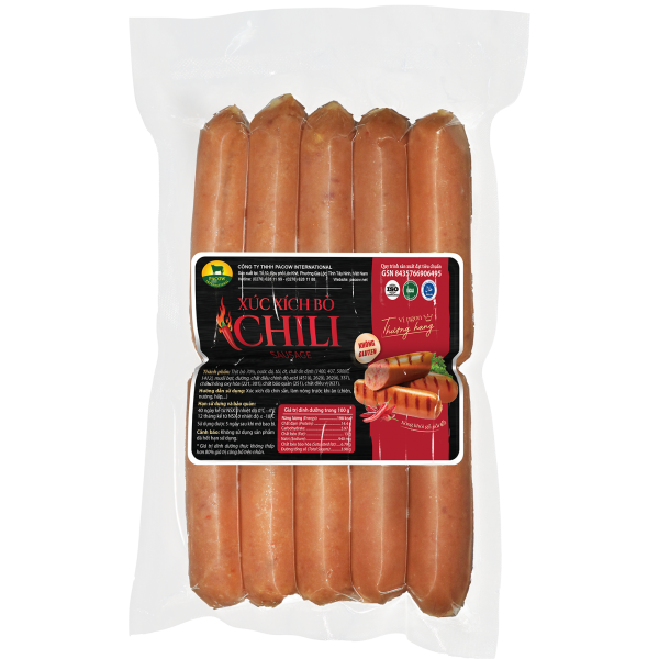 XÚC XÍCH BÒ CHILI 500G