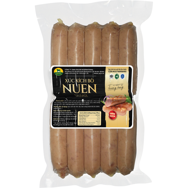 XÚC XÍCH BÒ NUEN 500G