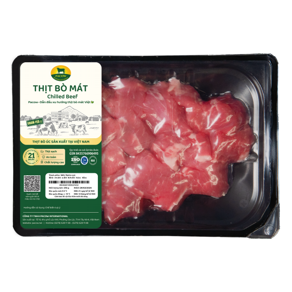 THỊT BÒ PACOW CẮT KHỐI LÚC LẮC 250G
