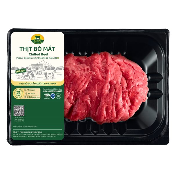 THỊT BÒ TÁI PACOW 250G