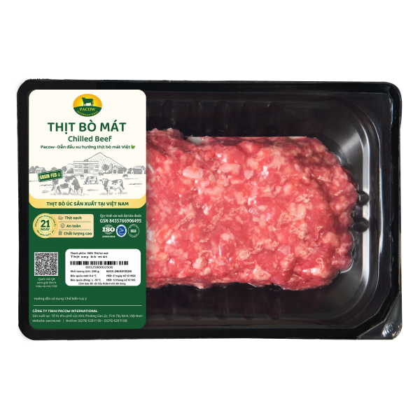 THỊT BÒ XAY PACOW 250G